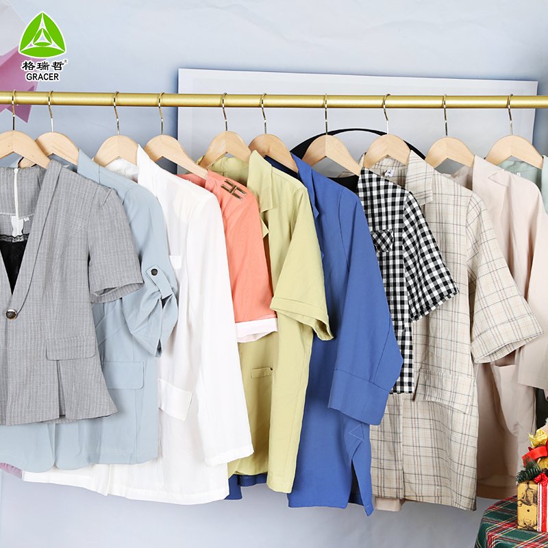 Gracer Summer ladies jacket used clothes designers in stock second hand clothes in bale Dubai