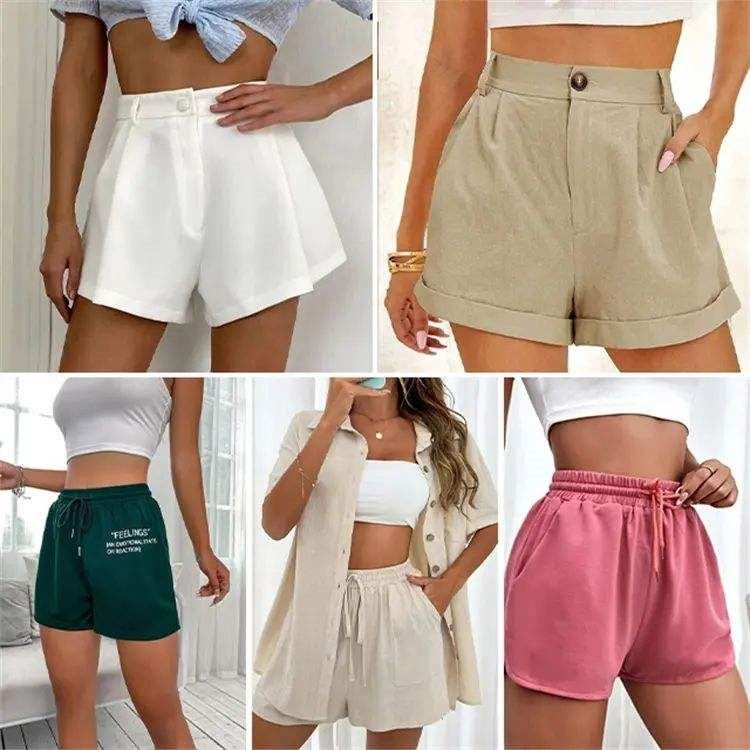 Summer korean short pants used clothes bales bundle supplier clothes stock