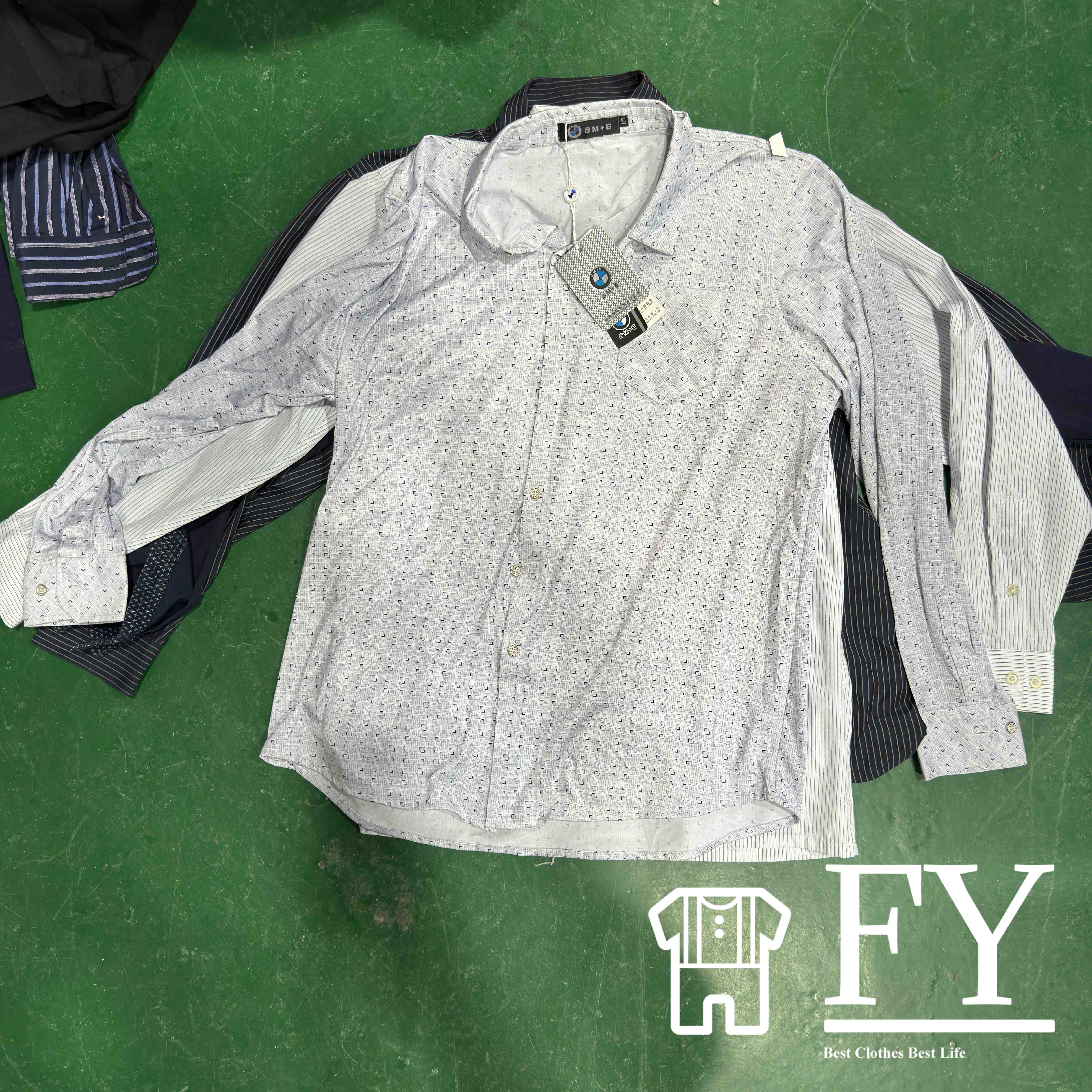 FengYang Ukay Long Shirt Branded Used Clothes Bales for Men Women Used for Adult Grade A/B Clothes Used