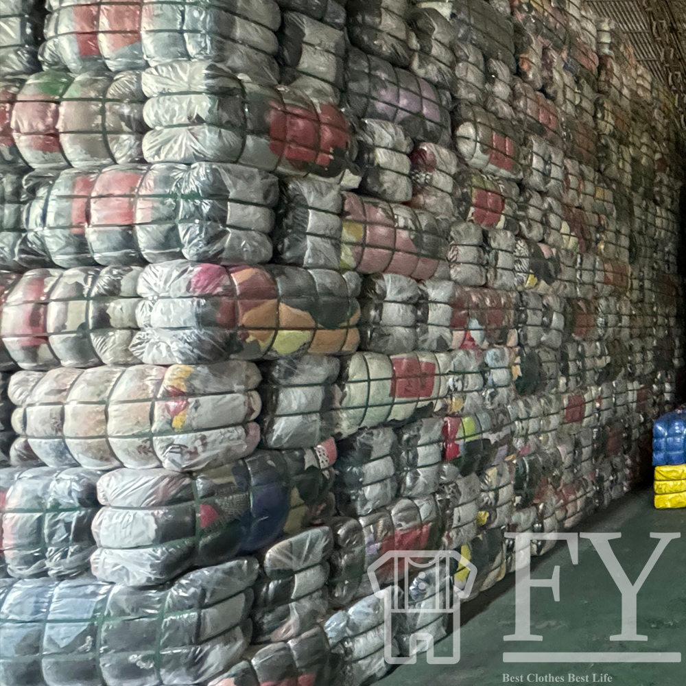 FengYang Ukay Long Shirt Branded Used Clothes Bales for Men Women Used for Adult Grade A/B Clothes Used