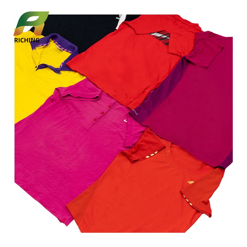 wholesale europe extra quantity containers Summer ladies women second hand clothing used brand clothes for men t-shirt