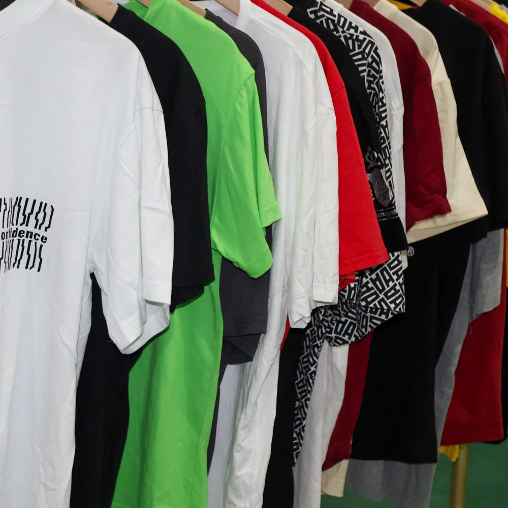 ukay bale second hand clothes men short T-shirt source manufacturer wholesale