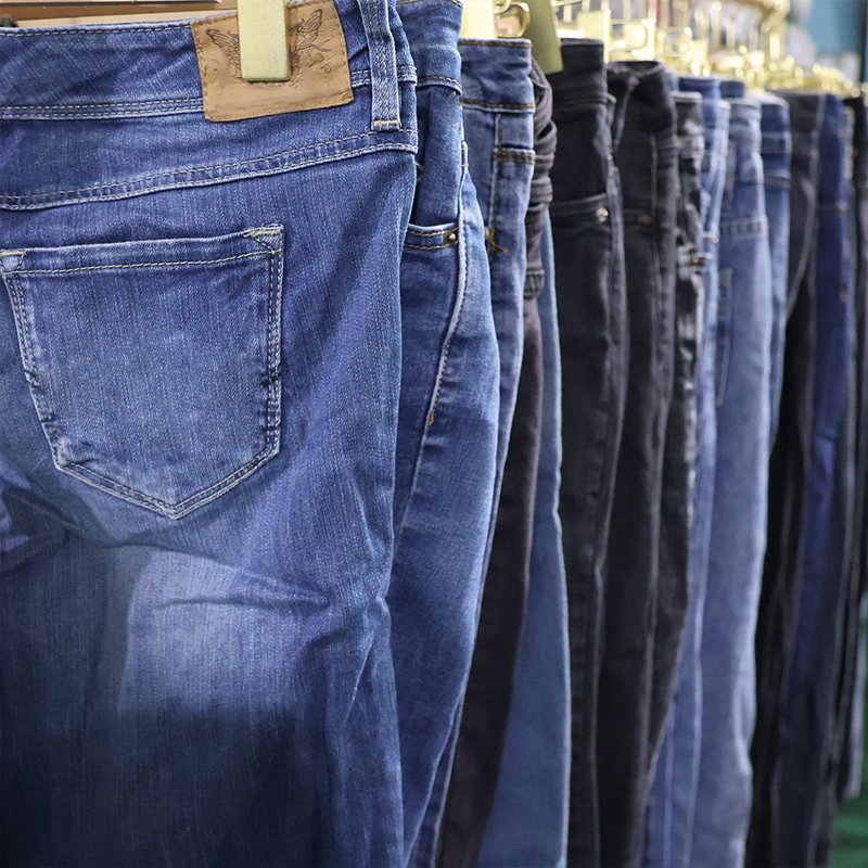 Used Lady Skinney Bale Used hot sell Women Denim Pants Women First Class Second Hand Clothes