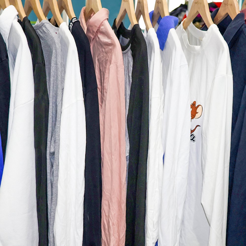 Factory stock wholesale bales bulk casual used clothes men T shirt long second hand bales men