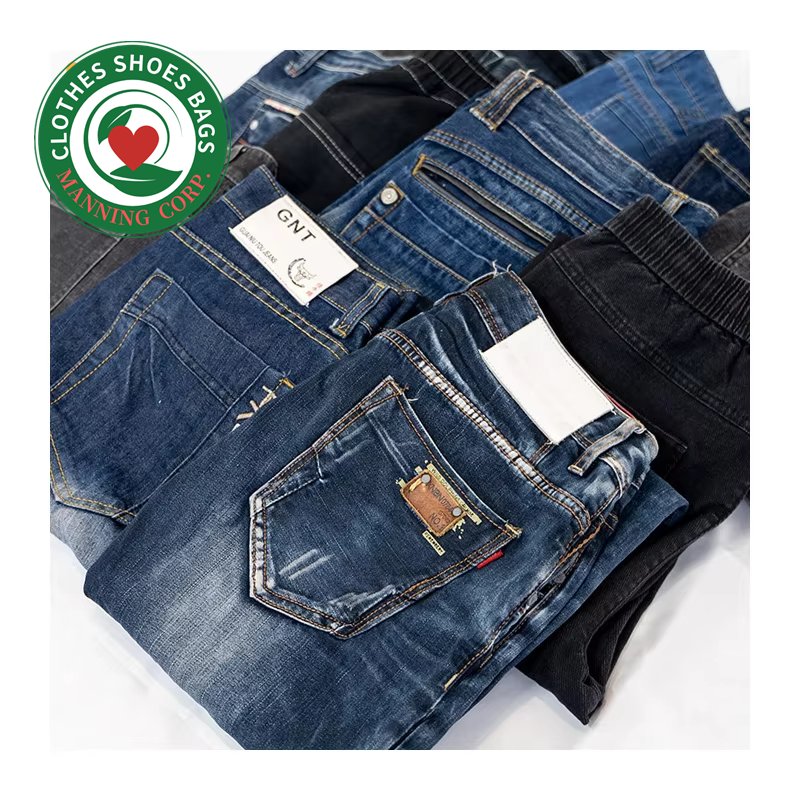 Wholesale used fashion jeans for unisex brand mix in good conditions