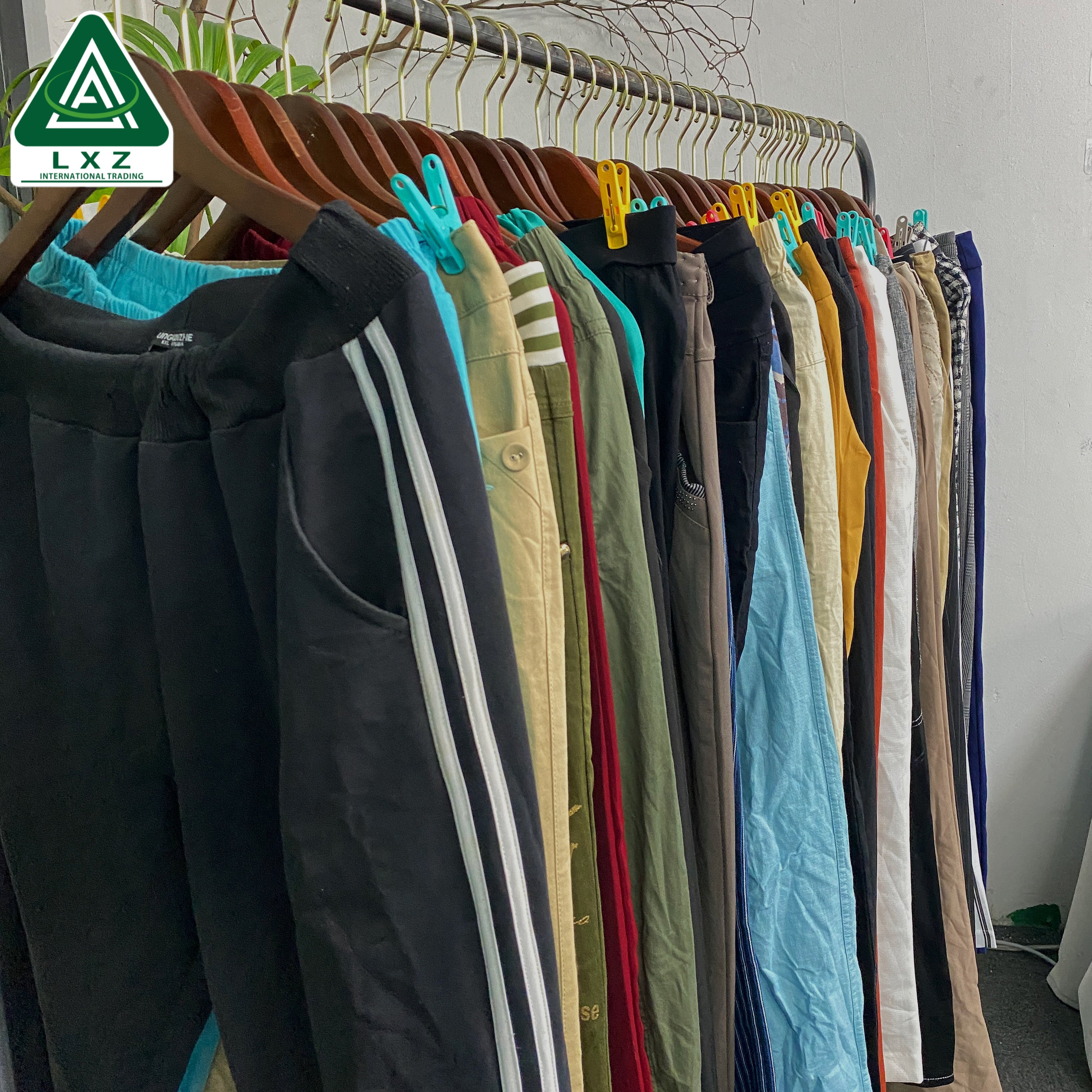 Used Lady Cotton Pants In Bales Second Hand Lady Cotton Pants Used Lady Pants Wholesale