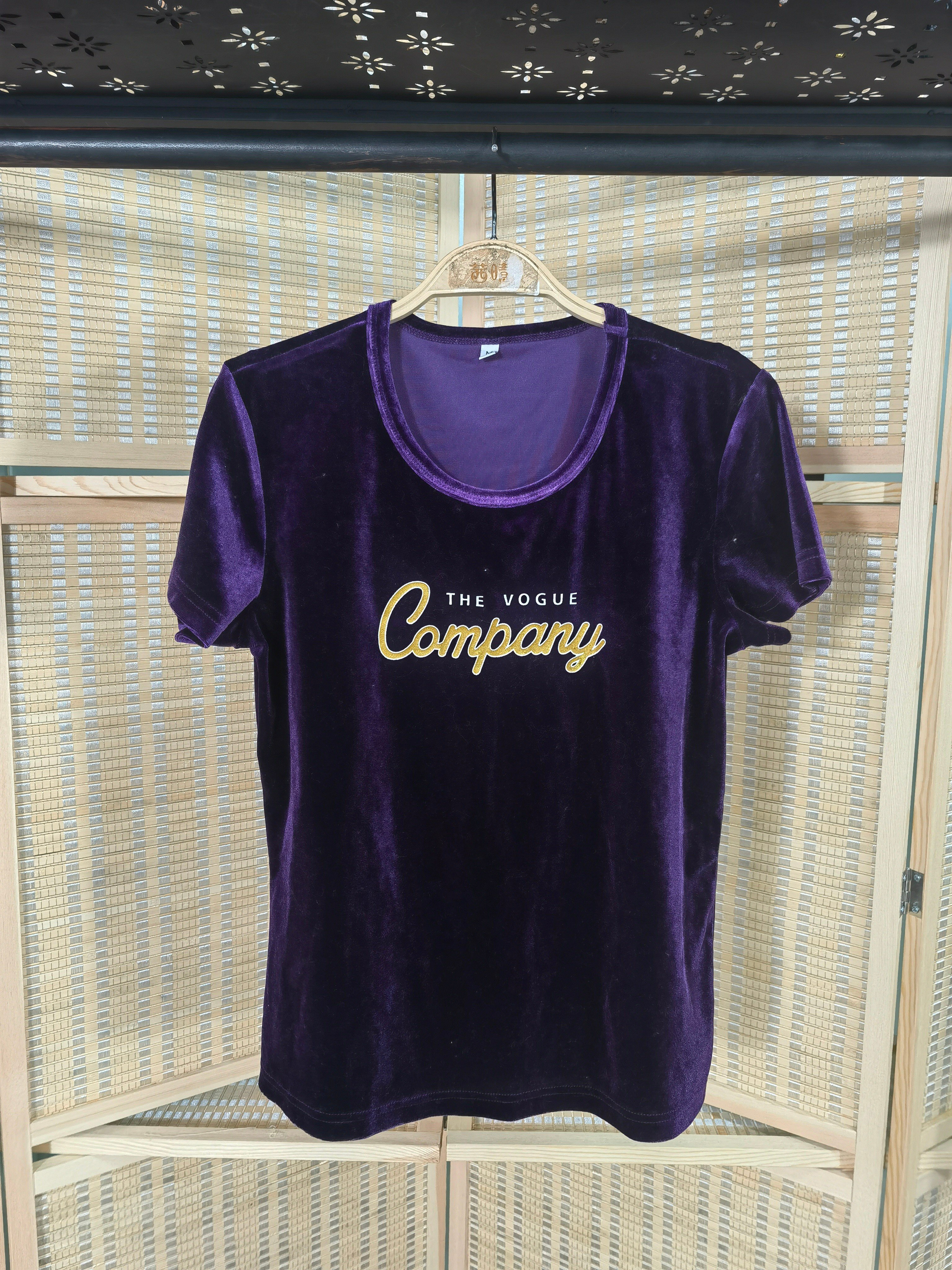 Wholesale High Quality Casual Elegant Slip For Women Second Hand Gold Velvet Top Used Clothes