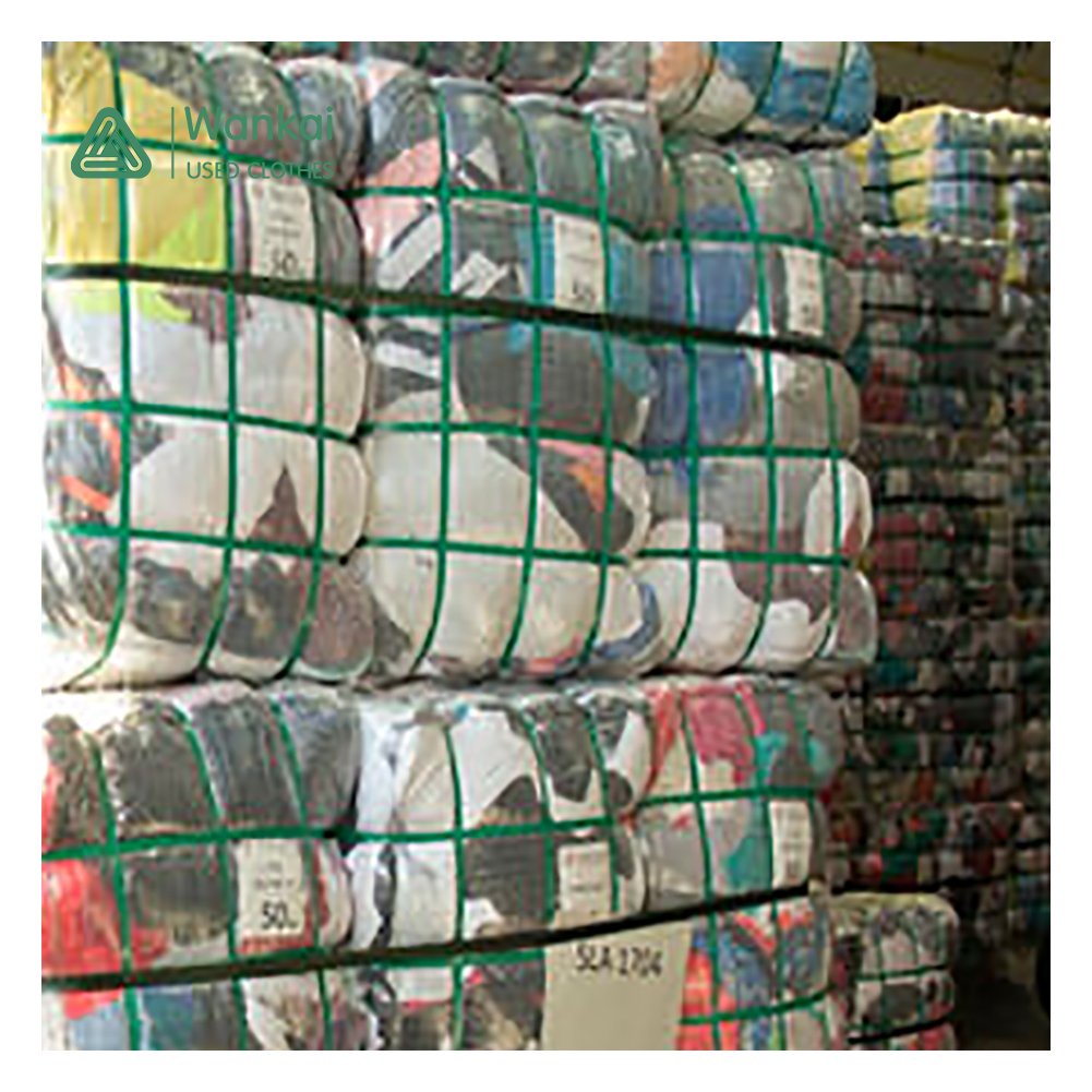 Wholesale Second Hand Clothing Bales Pants Adults for Men 100% Cotton Spring Branded Used Clothes
