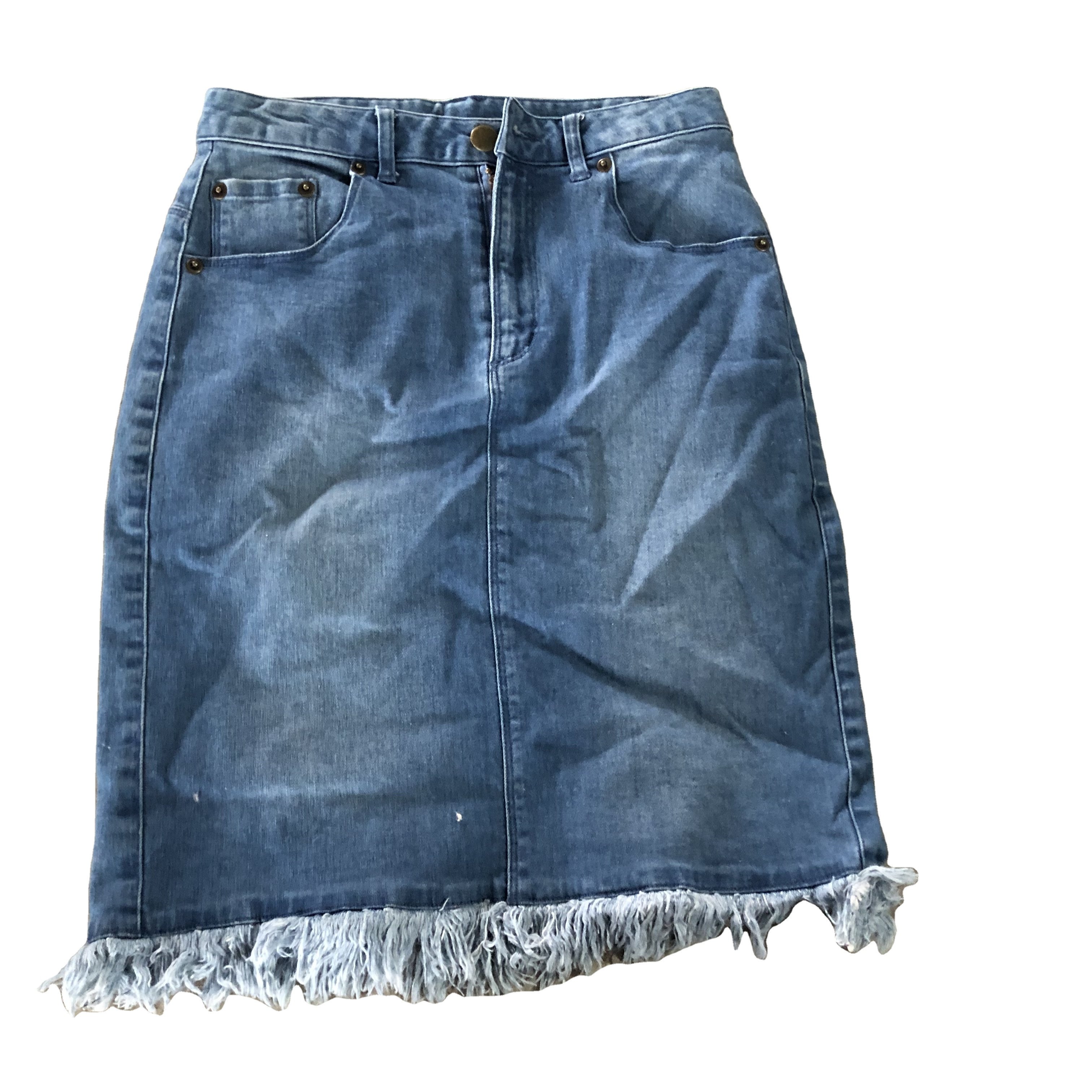 second hand clothes supplier clothing used jeans skirt long women denim skirt used clothes in bulk