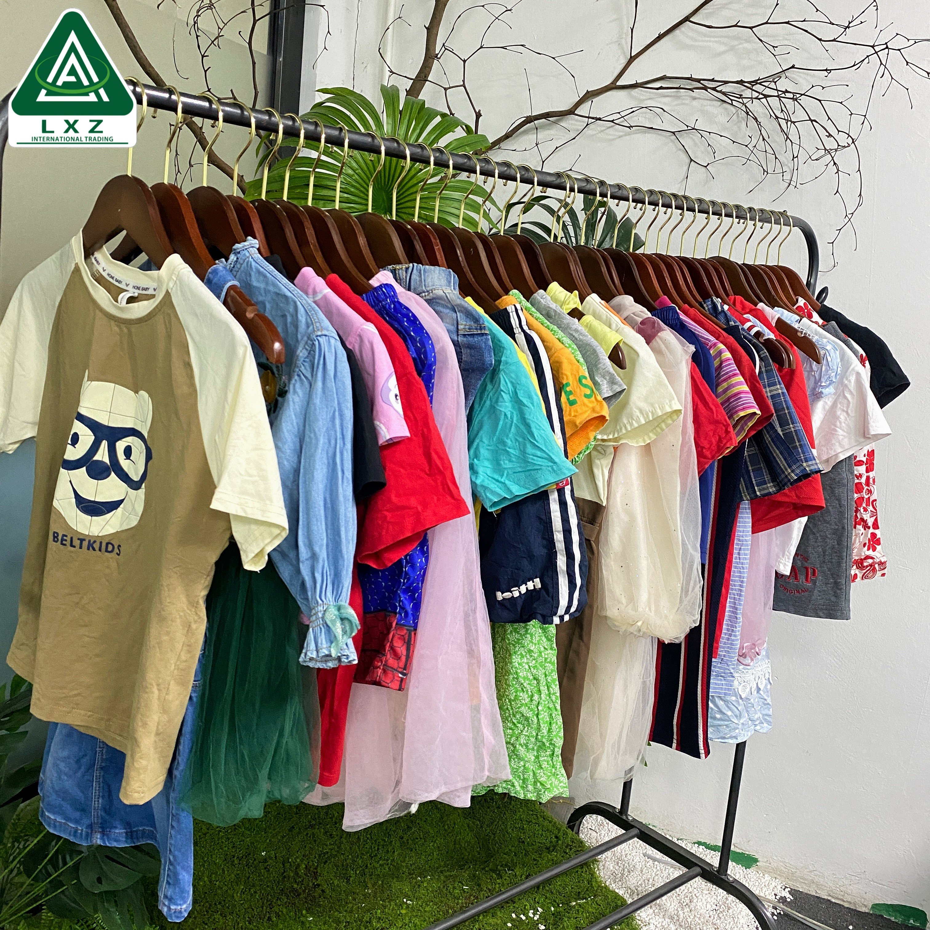 Children Summer Wear Second Hand Clothes Used Children Autumn Wear