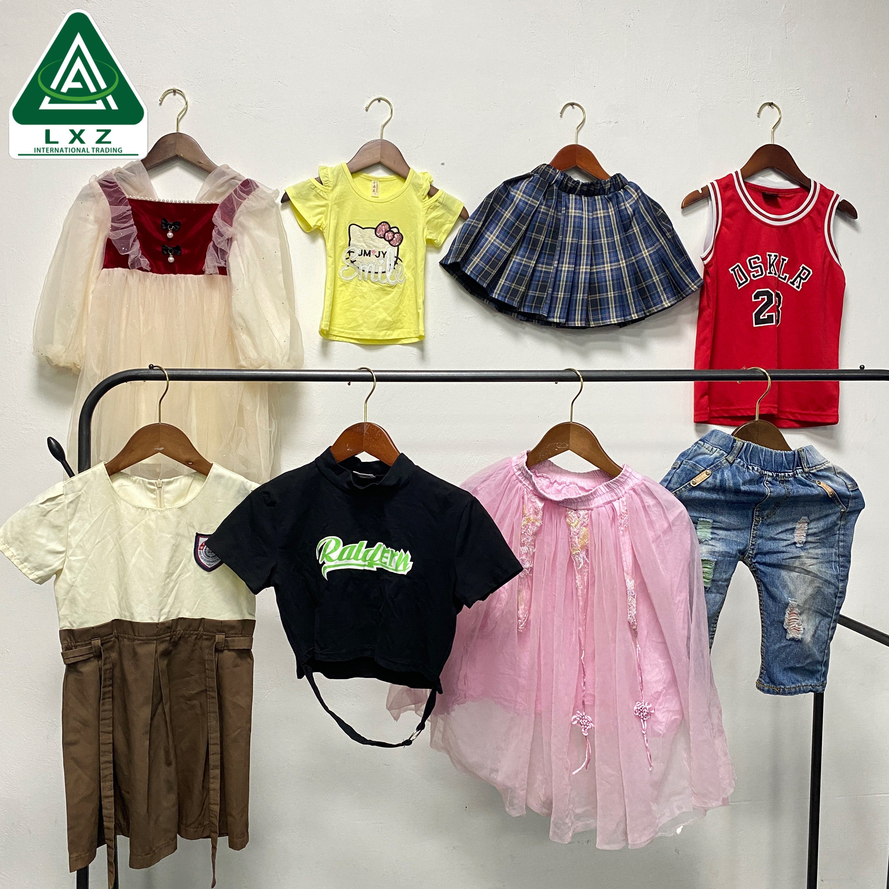 Children Summer Wear Second Hand Clothes Used Children Autumn Wear