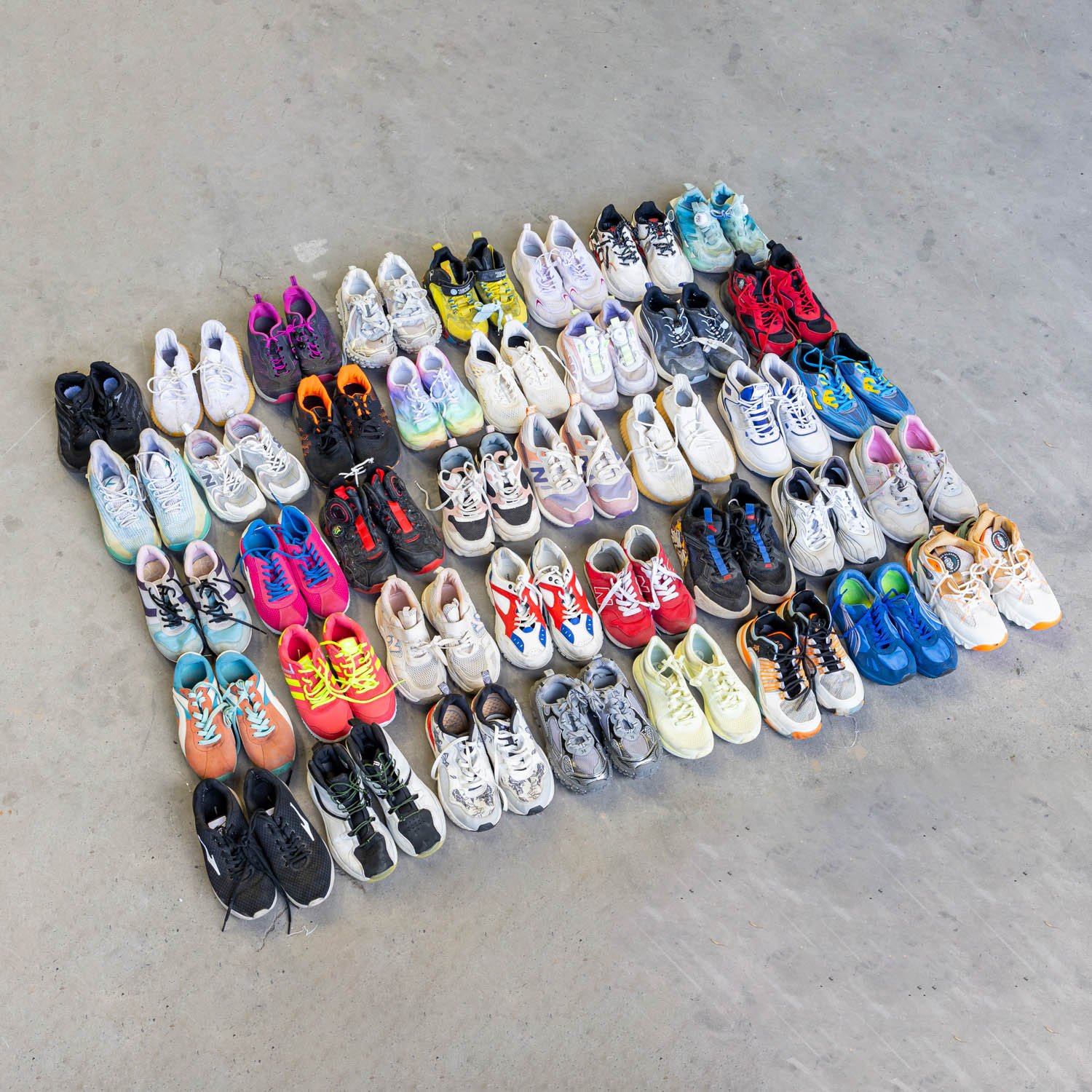 Vietnam Second Hand Shoes Low Price Women Men Sneakers Running Sports Shoes Big Size Used Basketball Shoes Stock Ukay Ukay Bales