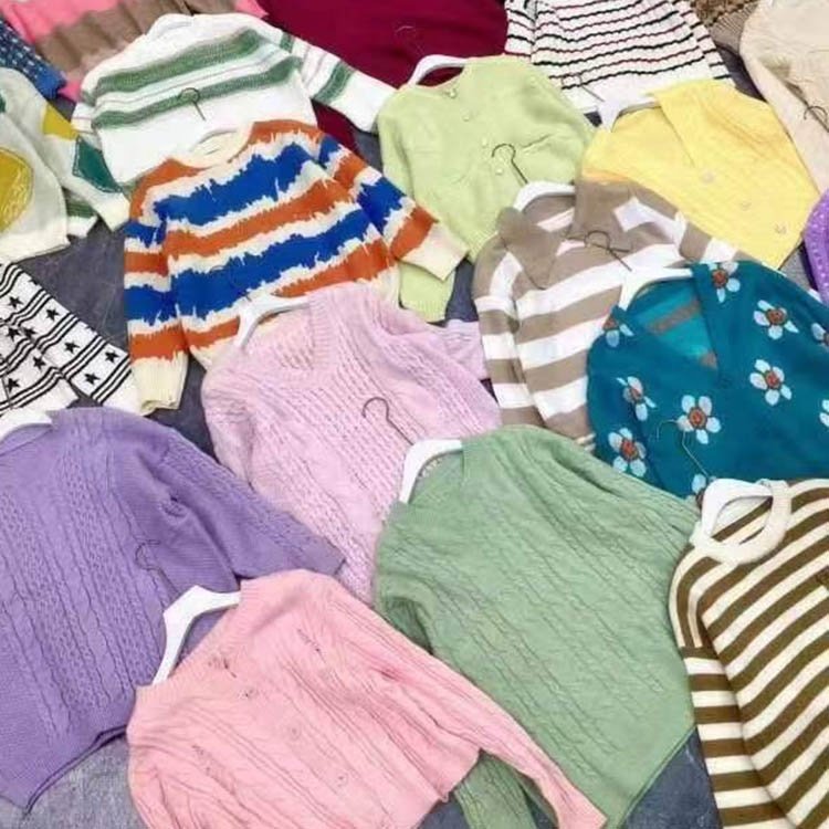 Wholesale sorted men's sweater winter wears used clothes second hand cloths clothing