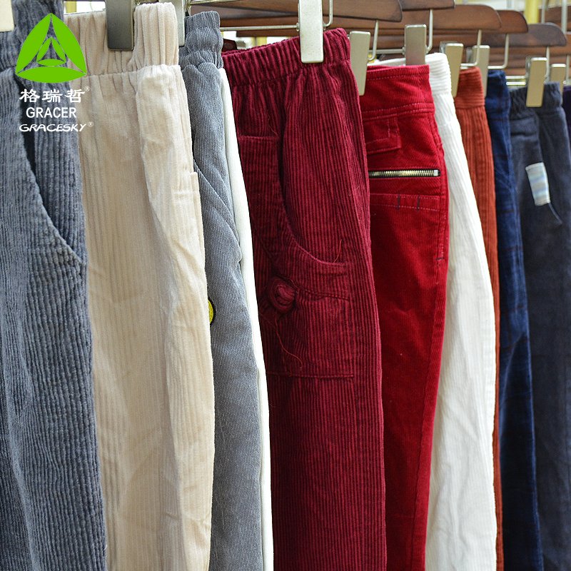Ukay Ukay Bale Thrift Store Used Clothes Branded Mixed Sizes Skinny Corduroy Pants Second Hand Clothing Vintage Bale