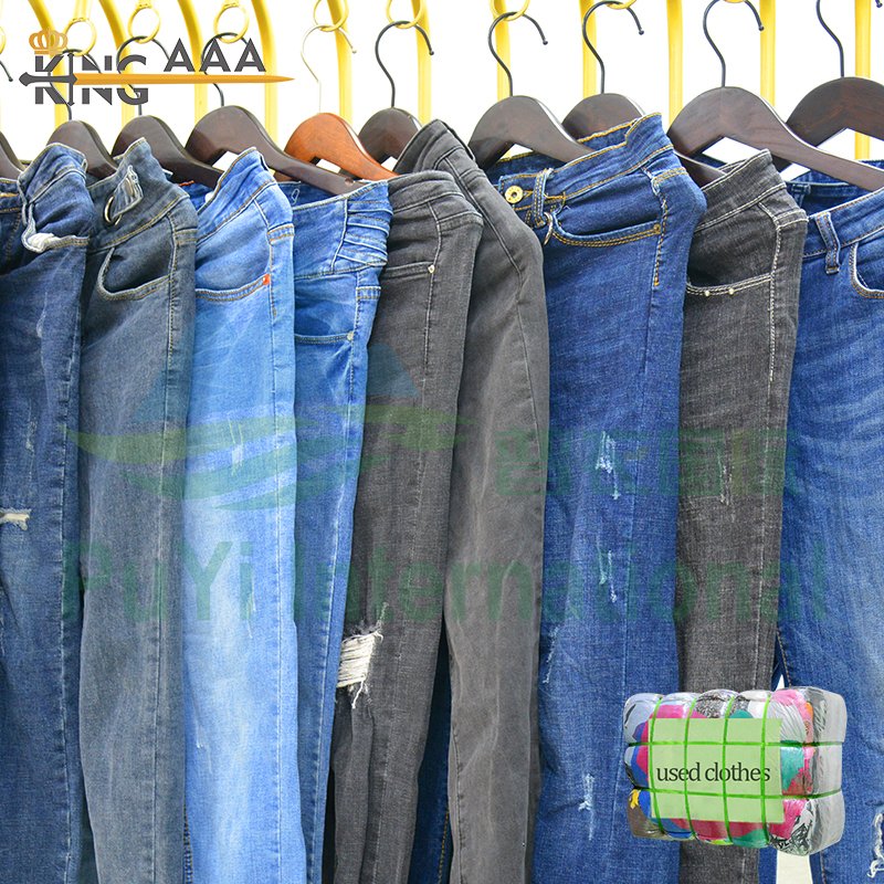 plus size women's jeans wholesale second hand pants korea used clothing bales used clothes from turkey