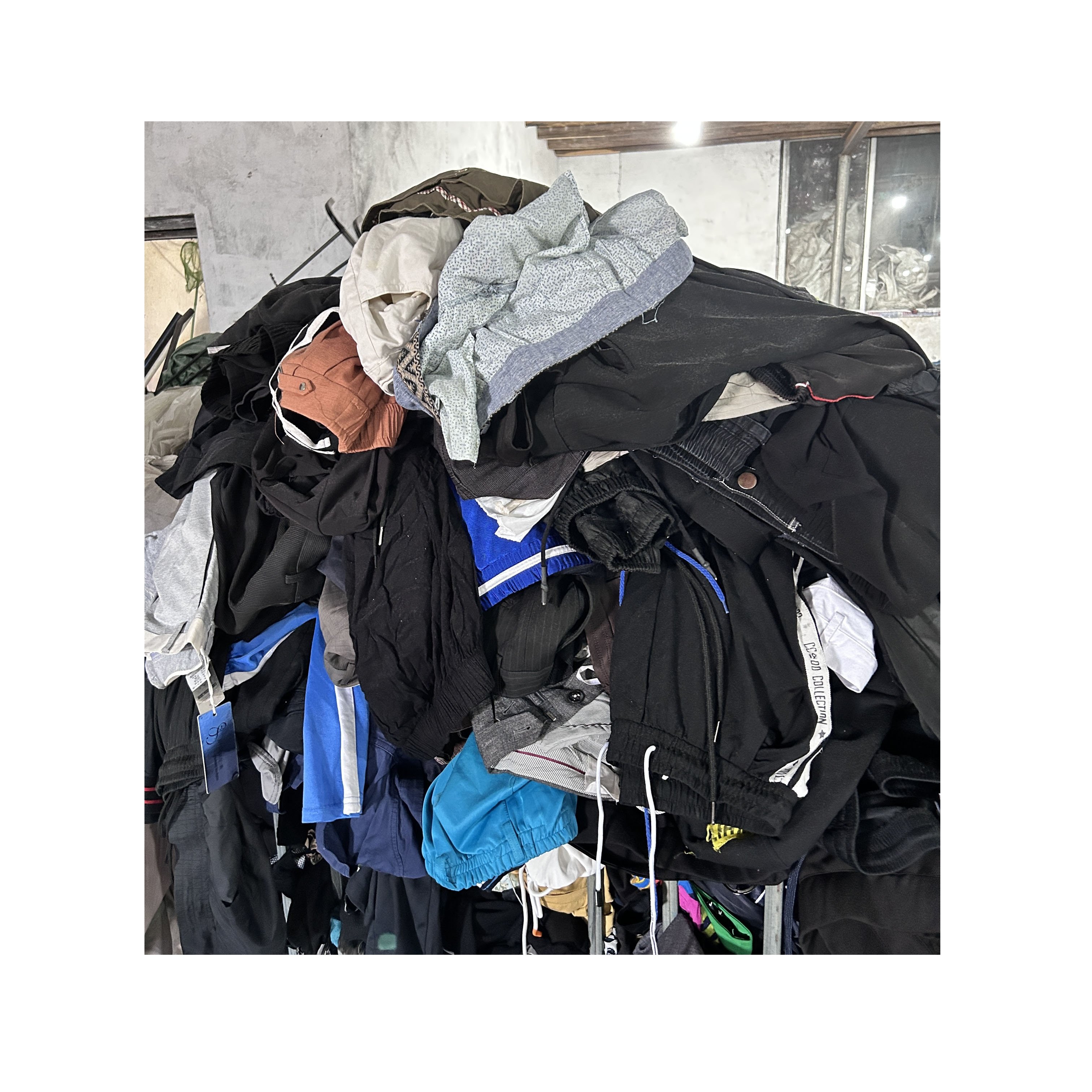 China quality bales women clothes stock used men thrift clothing branded second hand children wear in container factory