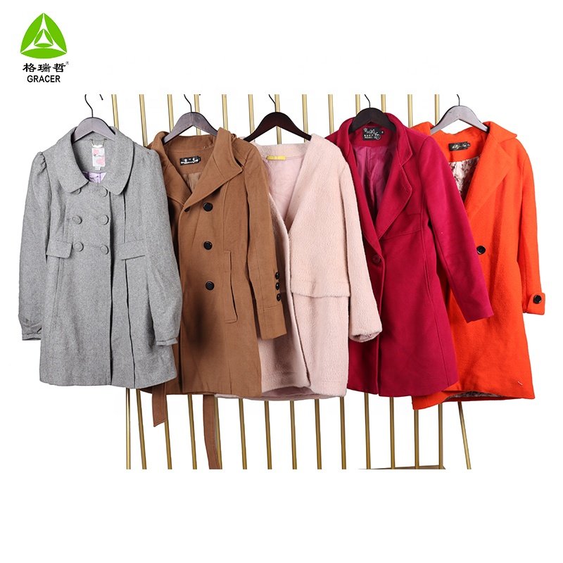 Cheap Worsted Coat Second Hand Clothes China Used Clothing in Guangzhou