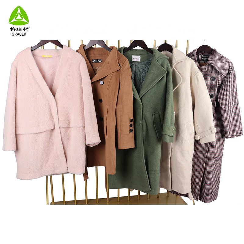 Cheap Worsted Coat Second Hand Clothes China Used Clothing in Guangzhou