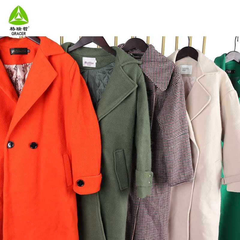 Cheap Worsted Coat Second Hand Clothes China Used Clothing in Guangzhou