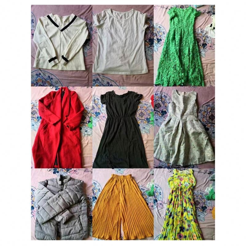 Factory wholesale second hand clothes stock clothes bale clothing pant skirt dress used clothes