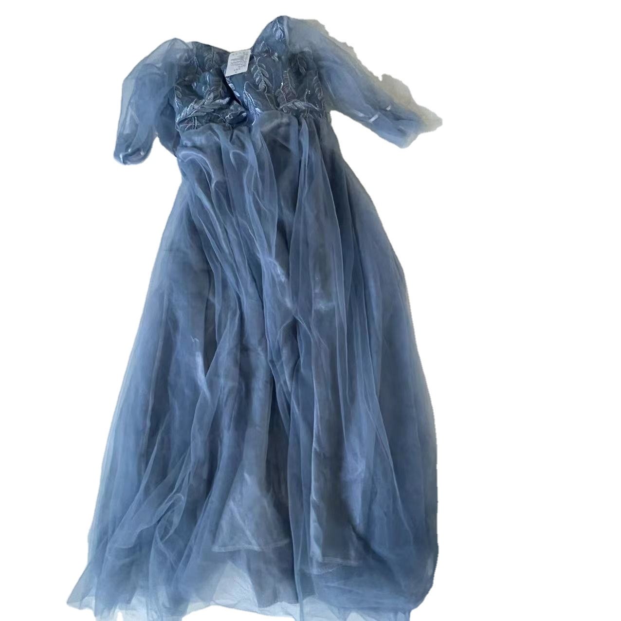 new arrival used clothes in bales second hand ladies party gowns elegant used evening party dress for sale