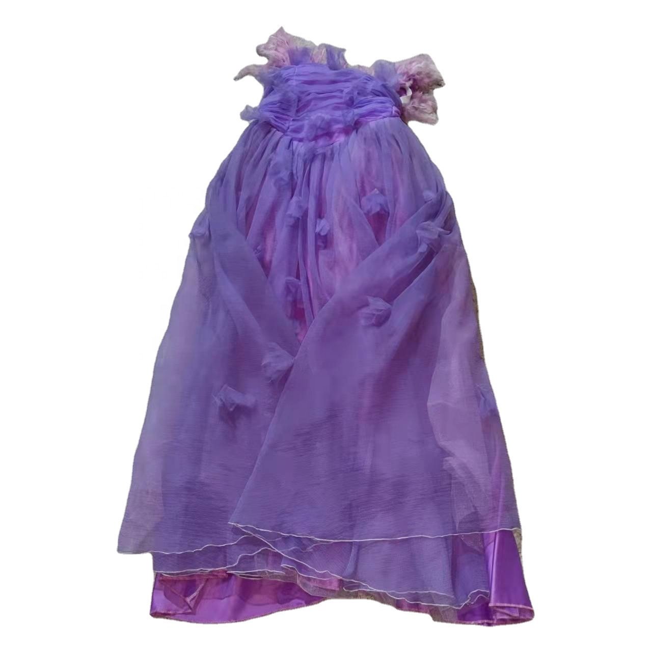 new arrival used clothes in bales second hand ladies party gowns elegant used evening party dress for sale