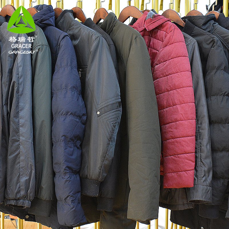 Vintage Used Clothes Bales Mix Style Winter Clothing Thrift Clothes A Grade Used Winter Clothes