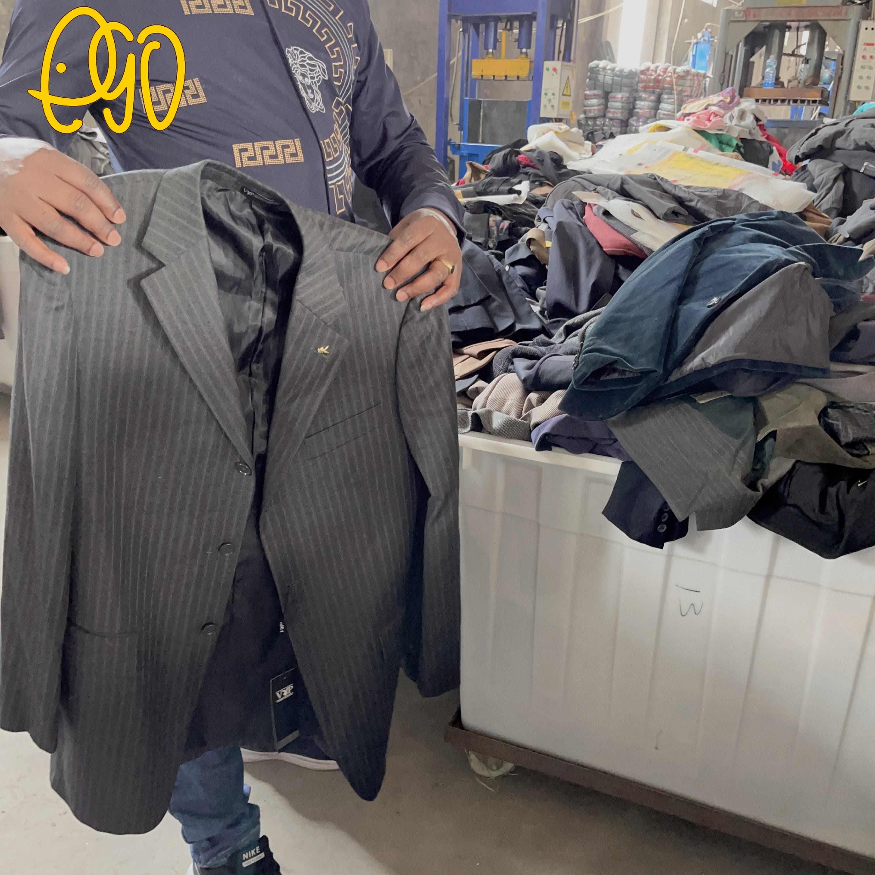 Men Suit Jacket Used Man Blazer Bulk Used Clothing