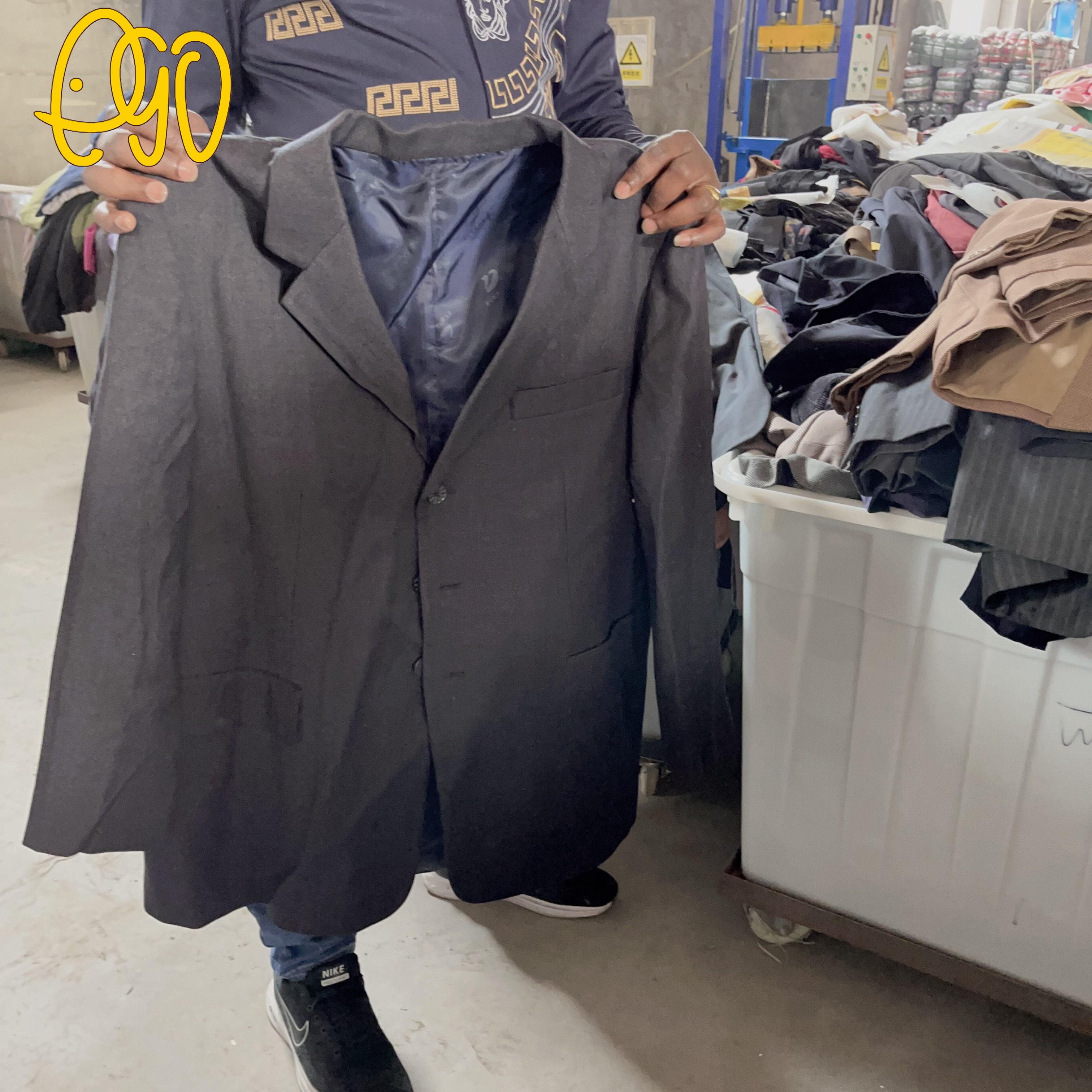 Men Suit Jacket Used Man Blazer Bulk Used Clothing