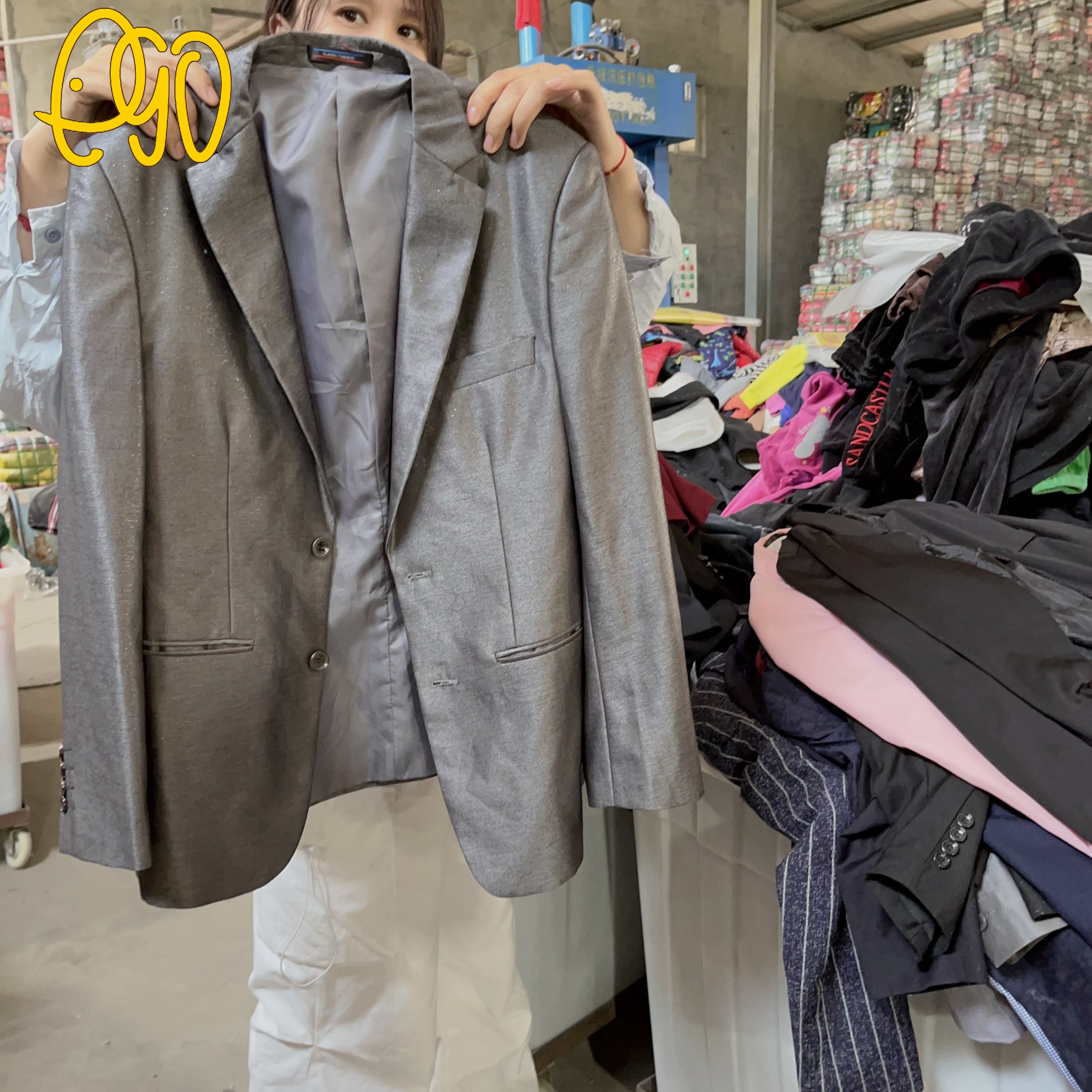 Men Suit Jacket Used Man Blazer Bulk Used Clothing