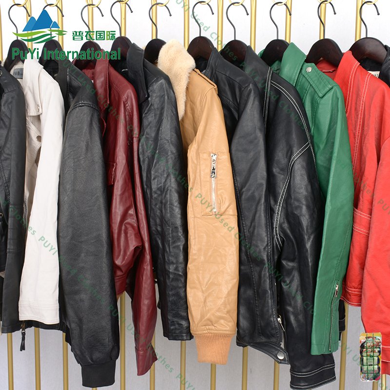 Winter coats men's leather used clothes premium usa wholesale second hand clothes used clothing in bales