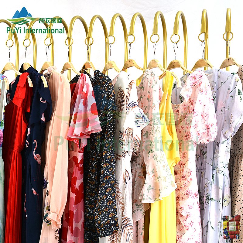 45kg 100kg Vip African Second Hand Maxi dress Ladies Used Long Dress Cloth Branded Wholesale From Uk used clothes Bales