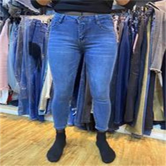  fashion mix second hand Jeans stocklots China factory wholesale lady jean women denim jeans