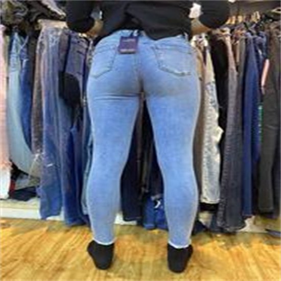  fashion mix second hand Jeans stocklots China factory wholesale lady jean women denim jeans
