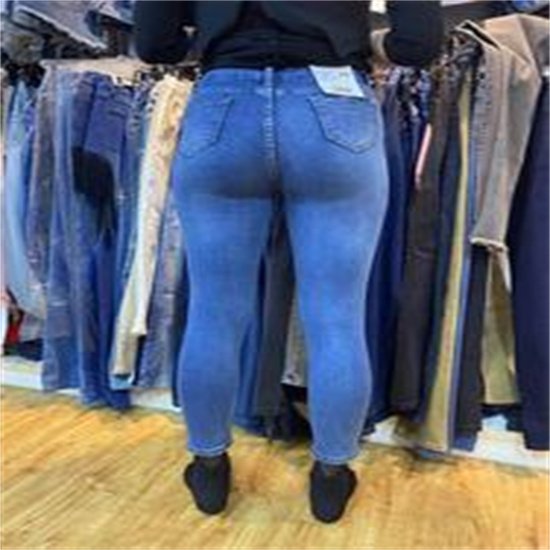  fashion mix second hand Jeans stocklots China factory wholesale lady jean women denim jeans
