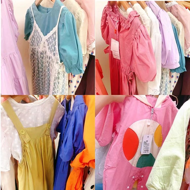 Assorted Baby Girl Apparel Clearance Stock Cheap Price Kids Clothing for Children of All Ages