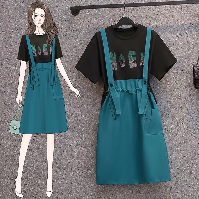 2024 Spring/Summer New Women's Fashion Casual Heavy Industry Sequins Embroidered Short Sleeve Dress