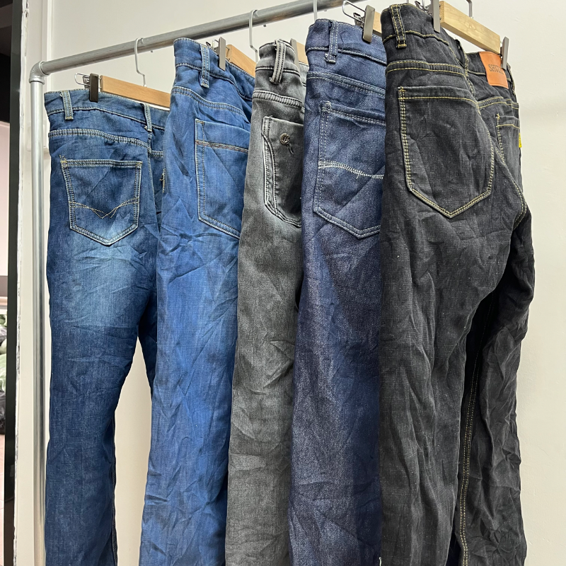 Wholesale Men's Jeans Pants Second Hand Clothes Bales From Uk Jeans For Men Used Clothes