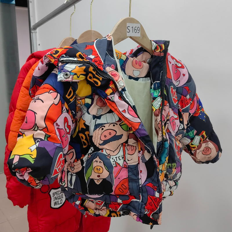 South Africa Used Clothing Supplier Used Winter Clothes For Kids Bale Mixed Color Jacket Second Hand Clothes Bales For Sale