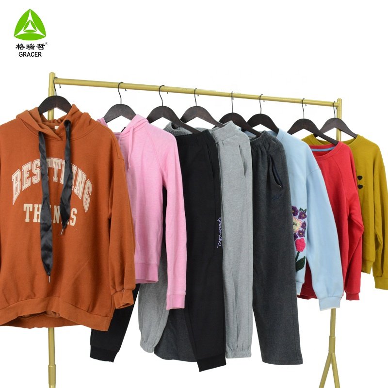 Men's Hoodies Sweatshirts Thrift Hoddie Cotton Branded Used Clothes High Quality