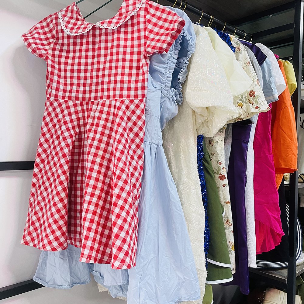 second hand clothing factory exports used cotton women's cotton short skirt second hand bundling