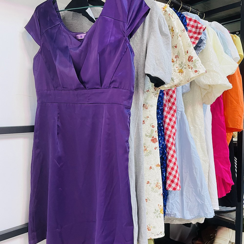 second hand clothing factory exports used cotton women's cotton short skirt second hand bundling