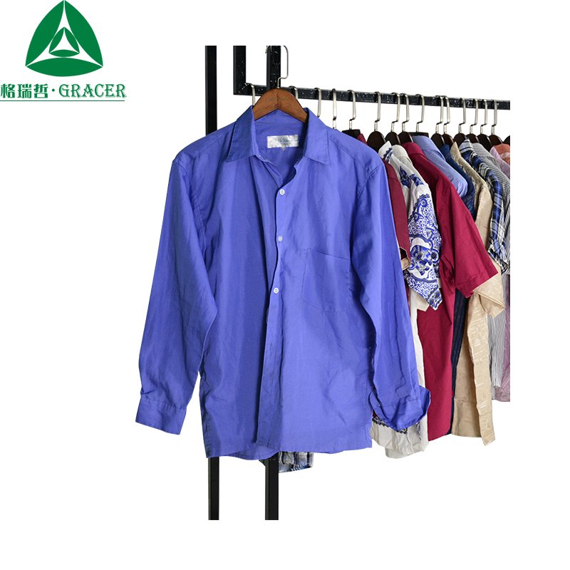 Used Long Sleeve Men Shirt Second Hand Clothes Used Clothing In Bales