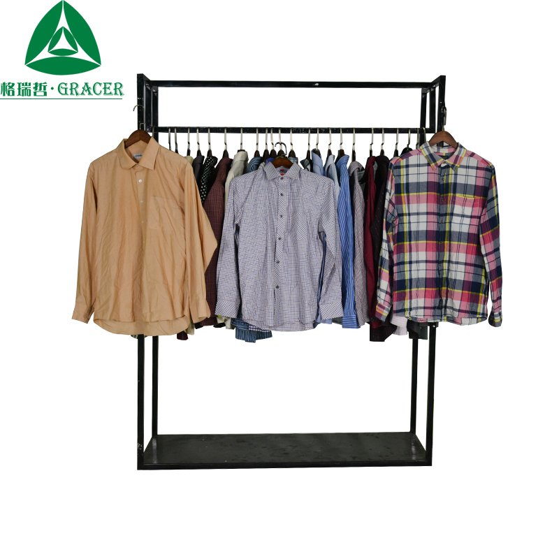 Used Long Sleeve Men Shirt Second Hand Clothes Used Clothing In Bales