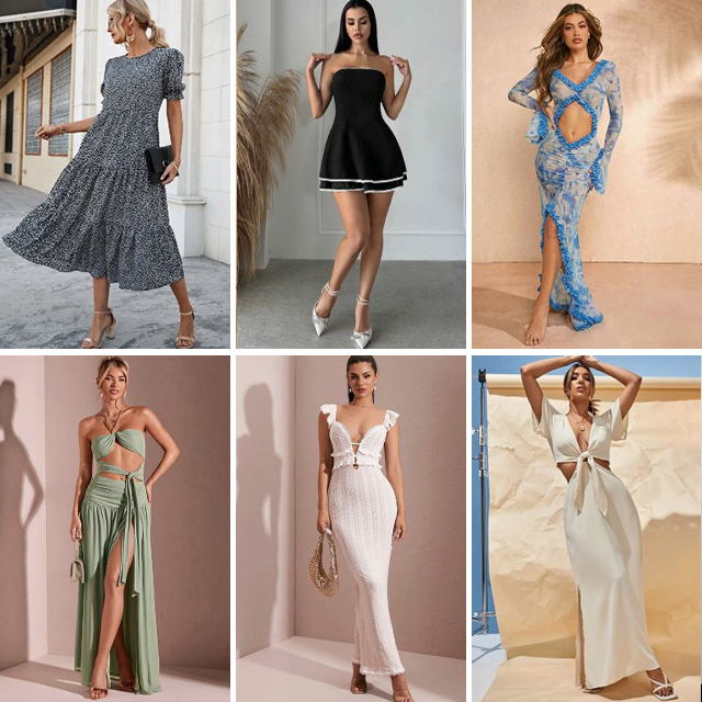 2024 clearance of women's clothing wholesale casual dresses mixed packaging random shipment of inventory clothing