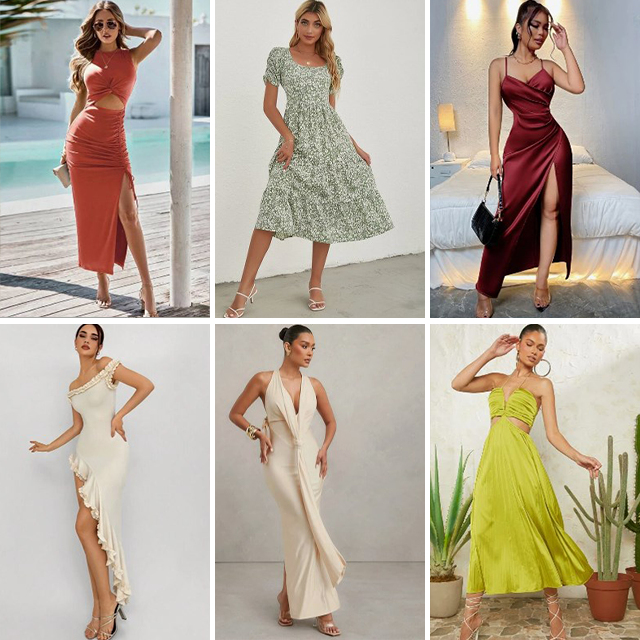 2024 clearance of women's clothing wholesale casual dresses mixed packaging random shipment of inventory clothing