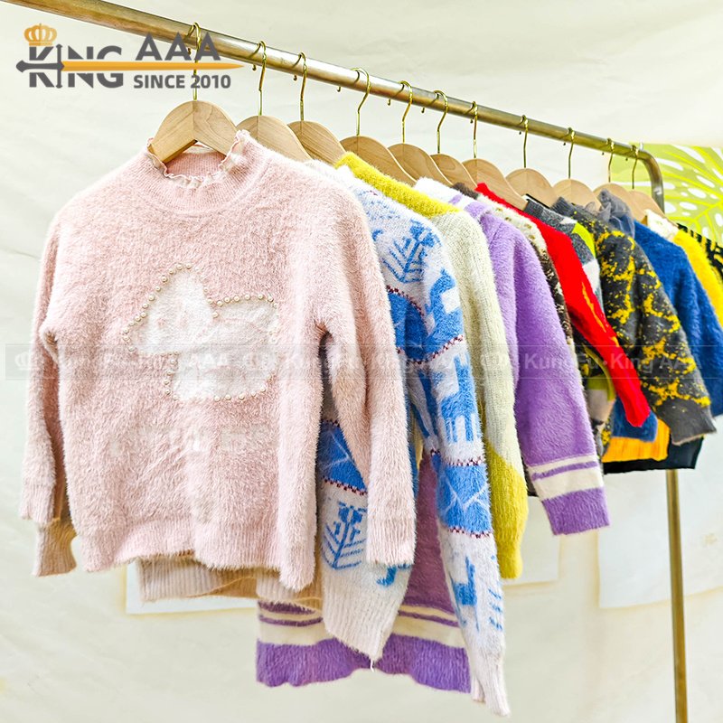 KINGAAA kids used clothes second hand baby used princess dresses used clothes bales for children only