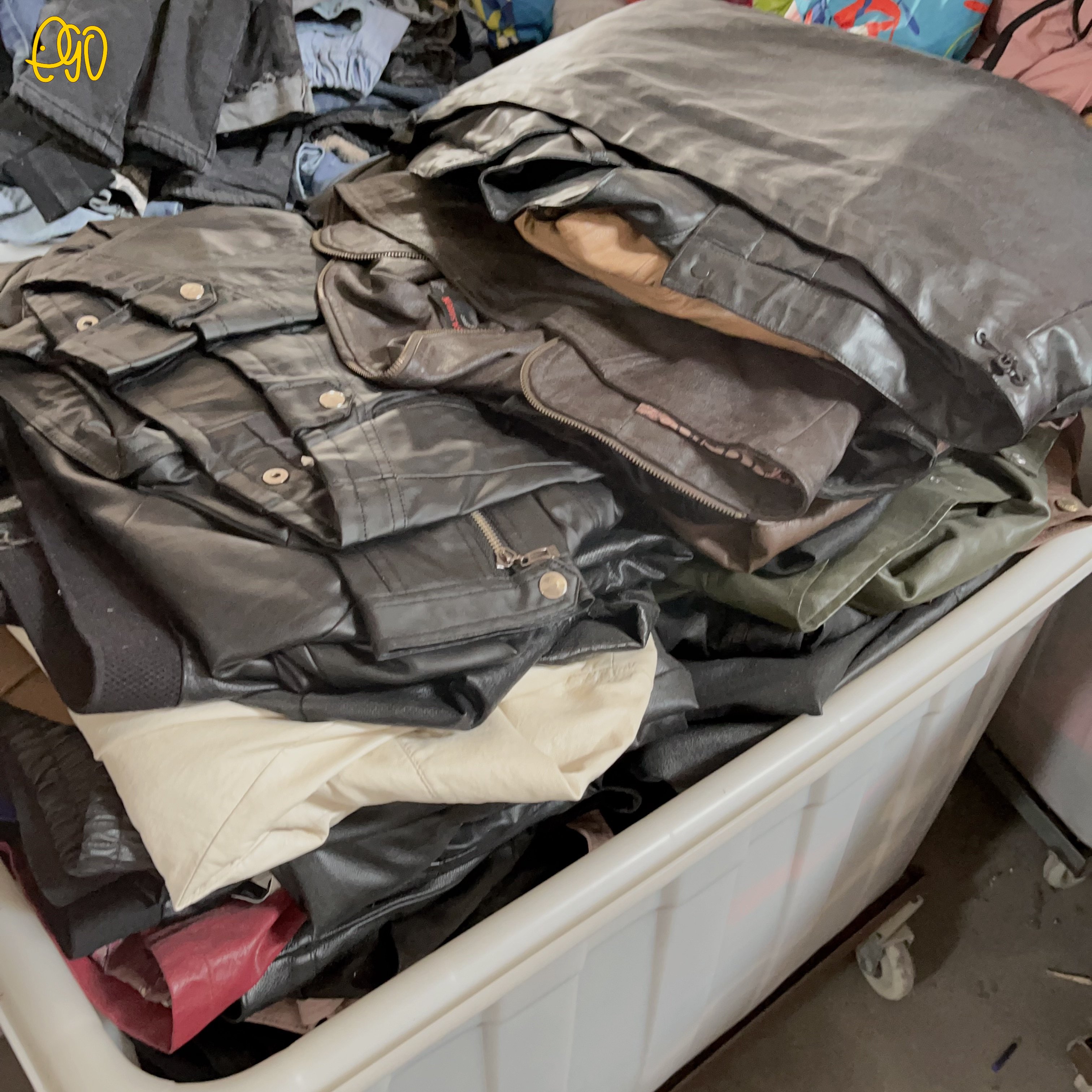 Leather Jacket Mix 50 kg Bales Of Mixed Used Clothing Second Hand Used Clothes From USA