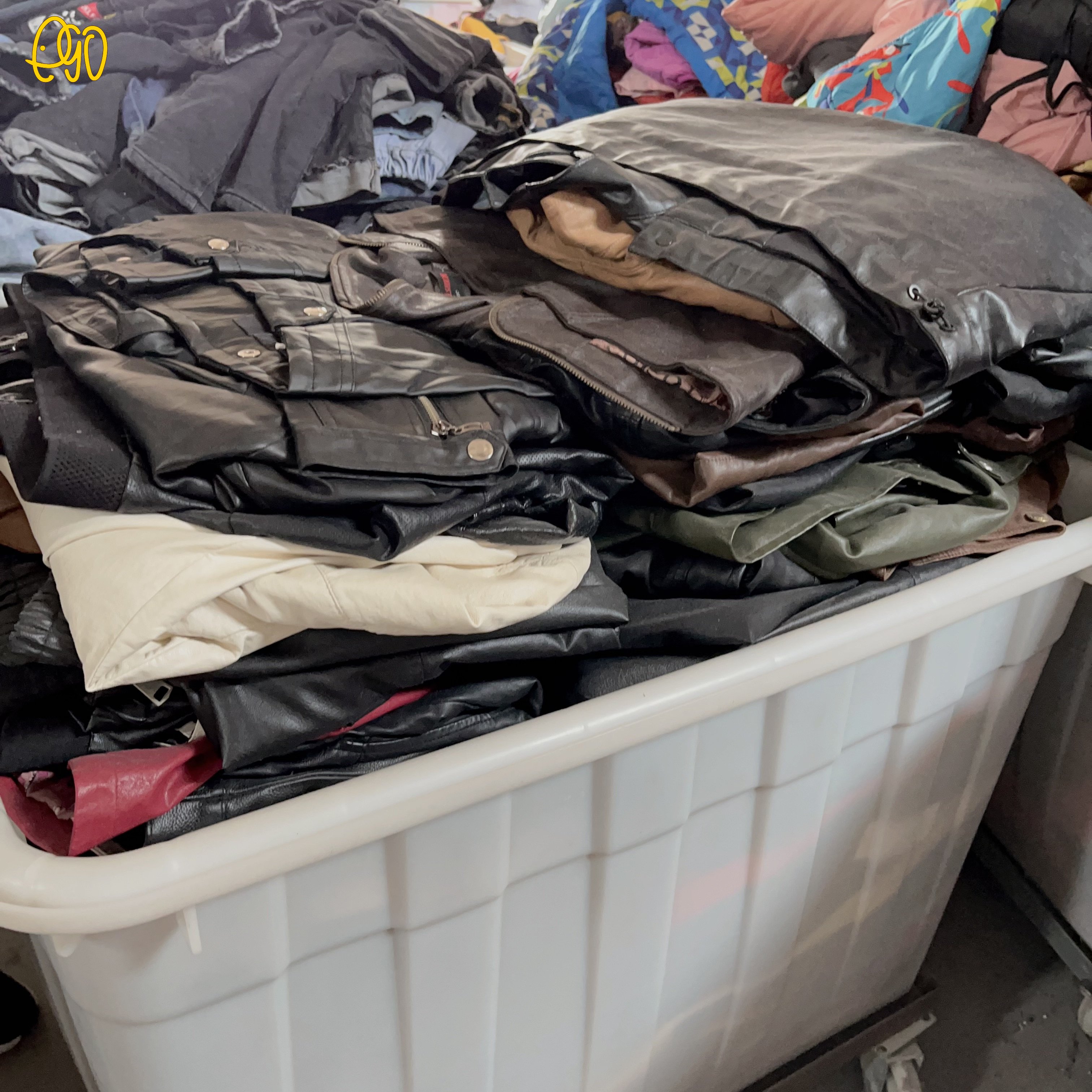 Leather Jacket Mix 50 kg Bales Of Mixed Used Clothing Second Hand Used Clothes From USA
