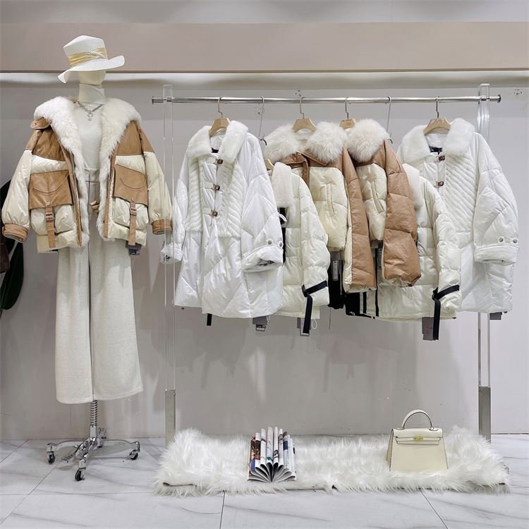 2024 winter miscellaneous down jacket used discount women's clothing tail goods special price clearance stock clearance